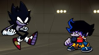 FNF Dark Sonic vs Dark BoyFriend  Worked Up [upl. by Katlin]