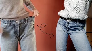 Cómo ACHICAR o AGRANDAR un jean 👖 Tutorial  IDEAS [upl. by Harbed]