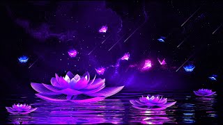 Peaceful Night 💜 Soothing Deep Sleep Music ★ Calming Meditation Healing 528Hz [upl. by Cassiani145]