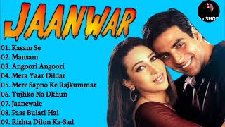 Jaanwar Movie all song Jukebox HD Songs  Akshay Kumar  Karishma Kapoor Alka Yagnik [upl. by Haeckel722]