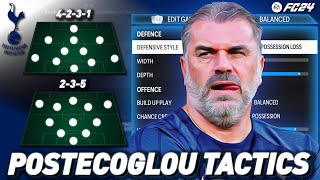 Ange Postecoglou’s 4231 235 Spurs EA FC 24 Tactics Explained [upl. by Hoffert576]