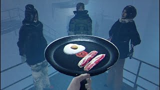 Cooking eggs and fishing fish patreon stream [upl. by Esiralc997]