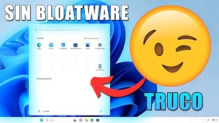 Instala Windows 11 Oficial SIN BLOATWARE 🤫 TRUCO [upl. by Narik]