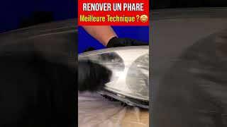 La meilleure technique pour rénover ses phares  🤩🤩  Rénover des phares opaques GUIDE COMPLET [upl. by Gerius]