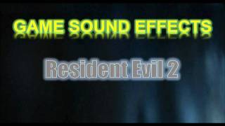 Resident Evil 2 Sound Effects  Book Page Turn [upl. by Fraase231]