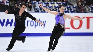 Tessa Virtue Scott Moir Short Dance at 2016 NHK Trophy  CBC Sports [upl. by Abdul383]