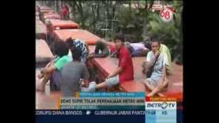 Primetime News Peremajaan Armada Metro Mini  MetroTV [upl. by Euhc679]