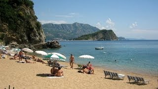 Mogren Beach Budva Montenegro [upl. by Klement]