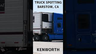 TRUCK SPOTTING 01446  KENWORTH automobile semitrailer trucking [upl. by Yendirb]