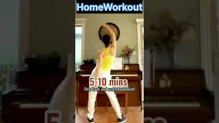 quotEffective Home Workout for a Slimmer Back and Toned Arms 10Minute Routinequotshorts trendingshorts [upl. by Ellehcrad]