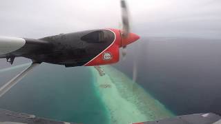 Maldives  Seaplane take off and landing [upl. by Aneelahs]