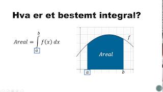 Bestemt integral 1a [upl. by Key442]