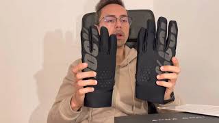 100 Hydromatic Brisker winter bike gloves honest review [upl. by Zwick]