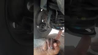 Swift DZIRE petrol rear shocker changeautomobile mechancial shortsvideo mechanic [upl. by Ayrad]