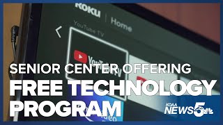 Colorado Springs Senior Center offering free technology program to seniors [upl. by Aronoel]