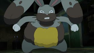 Bunnelby amp Diggersby All Moves Pokemon pokemon [upl. by Suirrad]