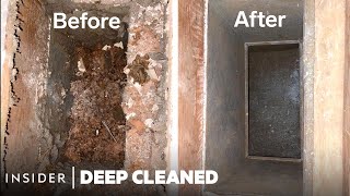 How Decades Worth Of Dust is DeepCleaned From Air Ducts  Deep Cleaned  Insider [upl. by Madora]