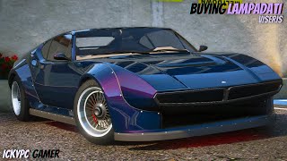 GTA 5 Online  Buying Lampadati Viseris Best Customization amp Review  Sports Classic [upl. by Barcellona]