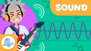 SOUND for Kids 🔊📣 Loundness Pitch and Timbre 🎵🎧 Science for Kids [upl. by Cami622]