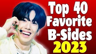 Ranking my FAVORITE KPOP BSIDE TRACKS from 2023 [upl. by Chavey556]