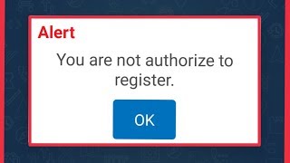 Idea Smart Retailer App Problem  not authorize to register [upl. by Reddin14]