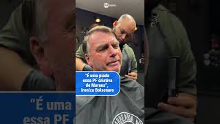 “É uma piada essa PF criativa de Moraes” ironiza Bolsonaro [upl. by Leland163]