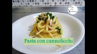 Pasta con cannolicchi [upl. by Notterb]