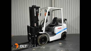 Unicarriers TCM FG25T3C 25 Tonne Forklift 7670 [upl. by Yrahk]