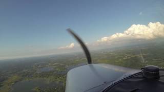 LANDING AT CACKLEBERRY 2E8 DURING FLIGHT LESSON [upl. by Esoranna]