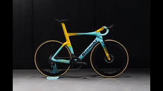 Velo7 DREAM BUILD  1 of 1 in the World  Bianchi Oltre RC Pantani 4K [upl. by Gromme]