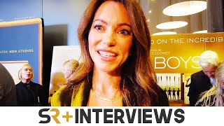 Courtney Henggeler Talks The Boys In The Boat On The Red Carpet [upl. by Carmel200]