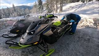 2023 SKI DOO 850 TURBO R EXPERT 175 BREAK IN [upl. by Lassiter]