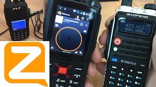 RadioTone RT3 Review  Part 2  Talking To UHF Radio Zello Crosslink [upl. by Ella]