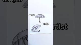 Simple and artist umbrella drawing tutorial shorts youtubeshorts [upl. by Aggappera497]