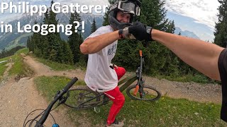 PhilippGatterer1 IN LEOGANG GETROFFEN  Bikepark Leogang [upl. by Ilam]