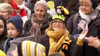 München Protest gegen Bienensterben [upl. by Eillil]