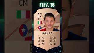 Nicolo BARELLA FIFA Evolution 🇮🇹 Fifa 15  Fifa 23 [upl. by Verile]