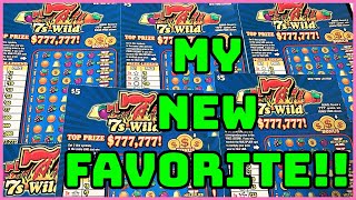 Can 7s Wild stay my New Favorite Ticket  New York Lottery Scratch Off Tickets [upl. by Adnerak]