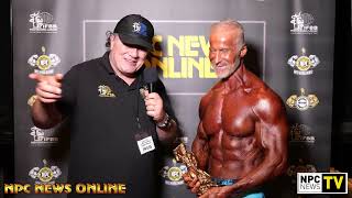 2023 IFBB Masters World Pro Mens Physique 60 Winner Brian Nixon [upl. by Cedar]