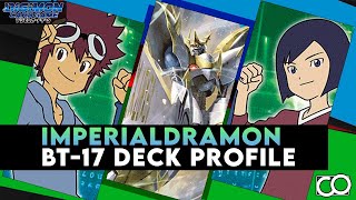 BT17 Imperialdramon Paladin Mode Digimon Card Game [upl. by Ditter336]