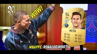 FOOTBALLERS REACT To Their NEW FIFA RATINGS 👀🔥 ft Mbappe Ronaldo Haaland [upl. by Jair751]