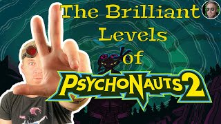 The Brilliant Levels of Psychonauts 2 [upl. by Tooley]