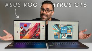 ASUS ROG Zephyrus G16  INTEL vs AMD [upl. by Aihsetal]