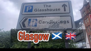 Glasgow scotland walking tour  walking tour to Uk best city [upl. by Allerbag]