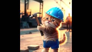 The cute cat work for ice cream short cutecat catlife kuteentertainment [upl. by Ecerahs]