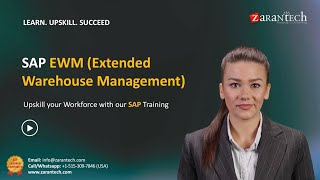 Promo Video  SAP EWM Training  ZaranTech DotCom [upl. by Bara]