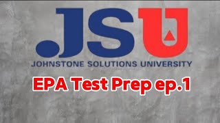 EPA Test Preparation Guide 1 of 5 [upl. by Xella473]