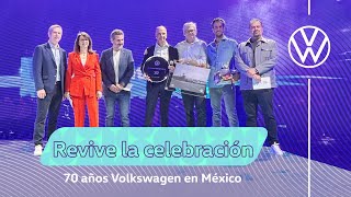 Celebra con nosotros 70 años de Volkswagen en México [upl. by Atilam]