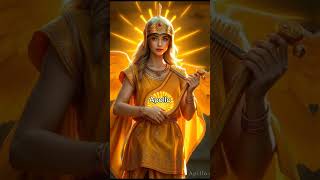 Greek Gods as Goddesses  ai greekmythology shorts [upl. by Talich]