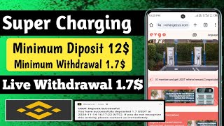 Super Charging Money Making App  Charging Port Money Making App  How to Earn USDT for Free [upl. by Sivatco]